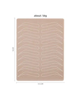 White Eyebrow Practice Skin